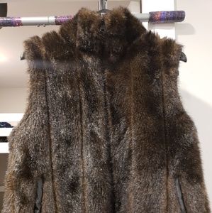Faux Fur Reversible Vest